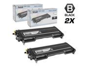 LD © Compatible Set of 2 Brother TN350 Black Laser Toner Cartridges for use in DCP 7020 HL 2030 HL 2040 HL 2070N Intellifax 2820 2920 MFC 7220 MFC 7225N
