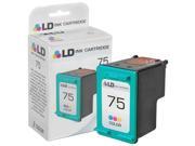 LD © Remanufactured Replacement Ink Cartridge for Hewlett Packard CB337WN HP 75 Tri Color