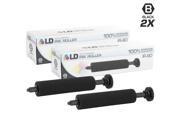 LD © Compatible Casio IR 90 Set of 2 Black Ink Roller Cartridges