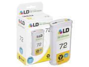 LD © Remanufactured Replacement for Hewlett Packard C9373A HP 72 HY Yellow Ink Cartridge for HP DesignJet T1100 T1100ps T1120 T1120 SD MFP T1120ps T1200
