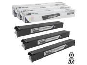 LD © Compatible Replacements for Sharp MX 36NTBA Black Set of 3 Laser Toner Cartridges for use in Sharp MX 2610N MX 2615N MX 2640N MX 3110N MX 3115N MX 314