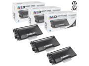 LD © Compatible Brother TN890 Pack of 3 Ultra High Yield Black Toner Cartridges for HL L6400DW HL L6400DWT and MFC L6900DW