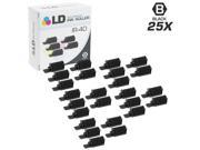 LD © Compatible Casio IR 40 CP 16 Set of 25 Black Ink Roller Cartridges