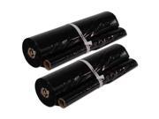 LD © Brother PC102 Thermal Fax Ribbon Refill Rolls 2 Pack