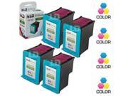 LD © Remanufactured Replacement Ink Cartridges for Hewlett Packard C9361WN HP 93 Tri Color 4 Pack