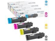 LD © Compatible Dell H825 S2825 4PK Cartridges 1 593 BBPB Black 1 593 BBPC Cyan 1 593 BBPD Magenta and 1 593 BBPE Yellow for Laser H825cdw and S2825cdn