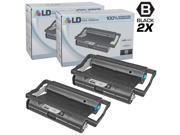 LD © Compatible Replacements for Brother PC201 Set of 2 Fax Cartridges With Roll for use in Brother Intellifax 1170 1270 1270e 1570MC 1575MC MFC 1770 1780