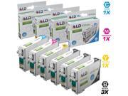 LD © Epson Remanufactured T127 Set of 6 Extra High Capacity Ink Cartridges Includes 3 Black T127120 1 Cyan T127220 1 Magenta T127320 1 Yellow T127420