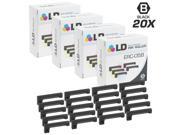 LD © Compatible Epson ERC 05B Set of 20 Black Printer Ribbon Cartridges