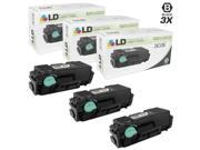 LD © Remanufactured Samsung MLT D303E Set of 3 Black Laser Toner Cartridges for use in Samsung M4580FX Printer