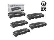 LD © Compatible Replacements for Samsung MLT-D103L Set of 5 Black High Yield Laser Toner Cartridges for use in Samsung ML-2950ND, ML-2955DW, ML-2955ND, SCX-4729 LD © Compatible Replacements for Samsung MLT-D103L Set of 5 Black High Yield Laser Toner Cartridges for use in Samsung ML-2950ND, ML-2955DW, ML-2955ND, SCX-4729