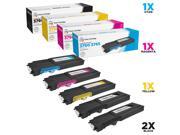 LD © Compatible Alternative for Dell C3760DN / C3760N / C3765NF Set of 5 Toner Cartridges: 2 Black 331-8429, 1 Cyan 331-8432, 1 Magenta 331-8431 and 1 Yellow 33 LD © Compatible Alternative for Dell C3760DN / C3760N / C3765NF Set of 5 Toner Cartridges: 2 Black 331-8429, 1 Cyan 331-8432, 1 Magenta 331-8431 and 1 Yellow 33