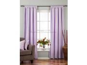 Lavender Tab Top Velvet Curtain Drape Panel 43W x 96L Piece