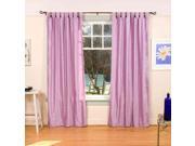 Lilac Tab Top Velvet Cafe Curtain Drape Panel 43W x 24L Piece