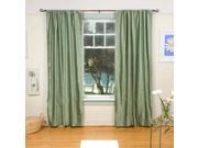 Olive Green Rod Pocket Velvet Curtain Drape Panel 43W x 108L Piece