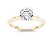 14k Yellow Gold 3 4ct TDW Diamond Solitaire Engagement Ring H I I2