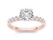 14k Rose Gold 3 4ct TDW Diamond Solitaire Engagement Ring H I I2