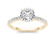 14k Yellow Gold 1 1 4ct TDW Diamond Solitaire Engagement Ring H I I2