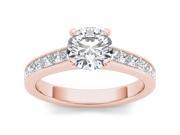 14k Rose Gold 1 3 4ct TDW Diamond Solitaire Engagement Ring H I I2
