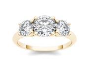 14k Yellow Gold 2ct TDW Diamond Solitaire Engagement Ring H I I2