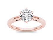 14k Rose Gold 1 1 2ct TDW Diamond Solitaire Engagement Ring H I I2