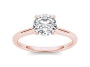 14k Rose Gold 1ct TDW Diamond Solitaire Engagement Ring H I I2