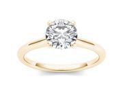 14k Yellow Gold 1ct TDW Diamond Solitaire Engagement Ring H I I2