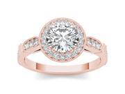 14k Rose Gold 1 1 4ct TDW Solitaire Diamond Engagement Ring H I I2