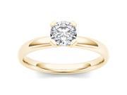 14k Yellow Gold 1ct TDW Solitaire Diamond Engagement Ring H I I2