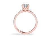 14k Rose Gold 1 1 4ct TDW Diamond Solitaire Engagement Ring H I I2