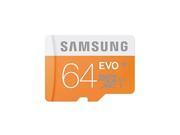 Samsung 64GB EVO Micro SDHC Upto 48MB s Class10 UHS 1 Memory Card MB MP64D