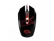 Dare u Cherokee 2500DPI 3LED Colors Free Switch 5 Buttons USB Wired Gaming Mouse