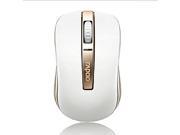 Rapoo 6610 Luxury Gold Color Bluetooth Double Moding Wireless Mouse 1000 DPI