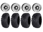 ITP SD Dual Beadlock 14 Wheels 26 Bajacross Tires Can Am Commander Maverick Renegade Outlander