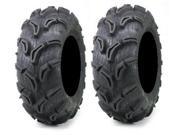 Pair of Maxxis Zilla ATV Mud Tires 25x10 12 2