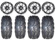 STI HD3 14 Wheels Machined 26 MotoGrip Tires Sportsman 550 850 1000