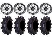 STI HD3 14 Wheels Machined 32 Silverback Tires Sportsman 550 850 1000