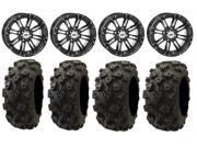 STI HD3 14 Wheels Black 27 Black Diamond Tires Sportsman 550 850 1000