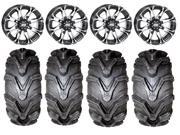 STI HD3 14 Wheels Machined 27 MotoMax Tires Sportsman RZR Ranger