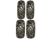 Full set of GBC Dirt Tamer 6ply 26x9 12 and 26x12 12 ATV Tires 4