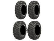Full set of Maxxis BigHorn Radial 26x9 14 and 26x11 14 ATV Tires 4