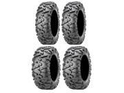 Full set of Maxxis BigHorn 2.0 Radial 26x9 14 and 26x11 14 ATV Tires 4