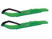 C&A Pro Green XT Snowmobile Skis w/ 4 C&A Pro Green XT Snowmobile Skis w/ 4