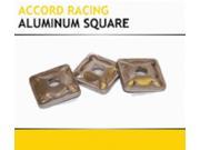 SnowStuds Aluminum Square Domed Backers 5 16 24 Pack