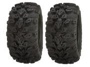 Pair of Sedona Mud Rebel R T 25x10 12 6ply ATV Tires 2
