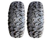 Pair of MotoSport EFX MotoClaw 8ply DOT Radial ATV Tires 28x9 15 2