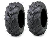 Pair of Maxxis Zilla ATV Mud Tires 28x9 14 2
