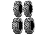 Full set of Maxxis BigHorn 2.0 Radial 28x9 14 and 28x11 14 ATV Tires 4