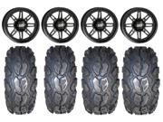 ITP SS216 14 Wheels Black Ops 28 MotoGrip Tires Sportsman RZR Ranger