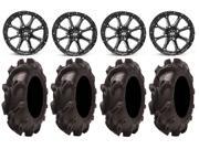 STI HD4 14 Wheels Black 32 Mammoth Mayhem Tires Can Am Commander Maverick Renegade Outlander Defender